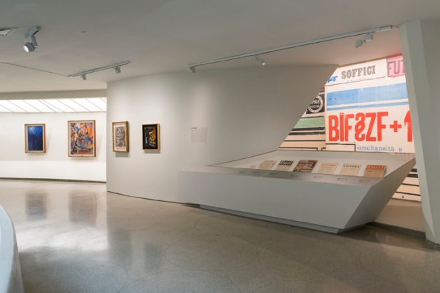 Italian Futurism Installation view @ Guggenheim New York